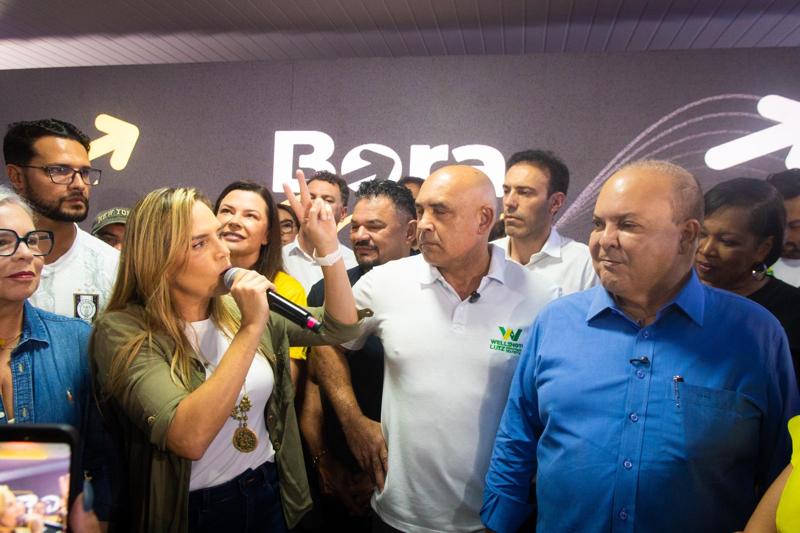 Ibaneis e Celina se posicionam no tabuleiro