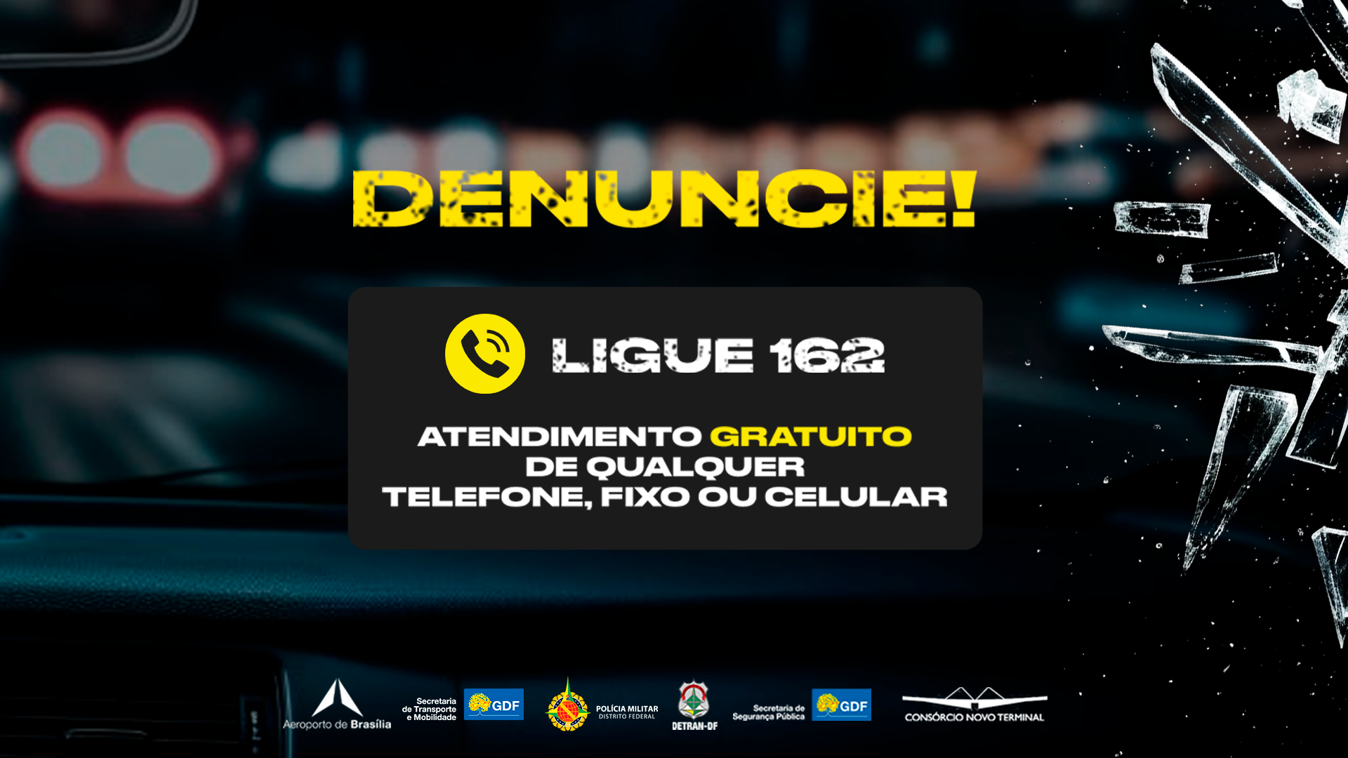 SUA SEGURANÇA VEM EM PRIMEIRO LUGAR | GDF promove ações de combate ao transporte ilegal de passageiros em diversos pontos da capital federal
