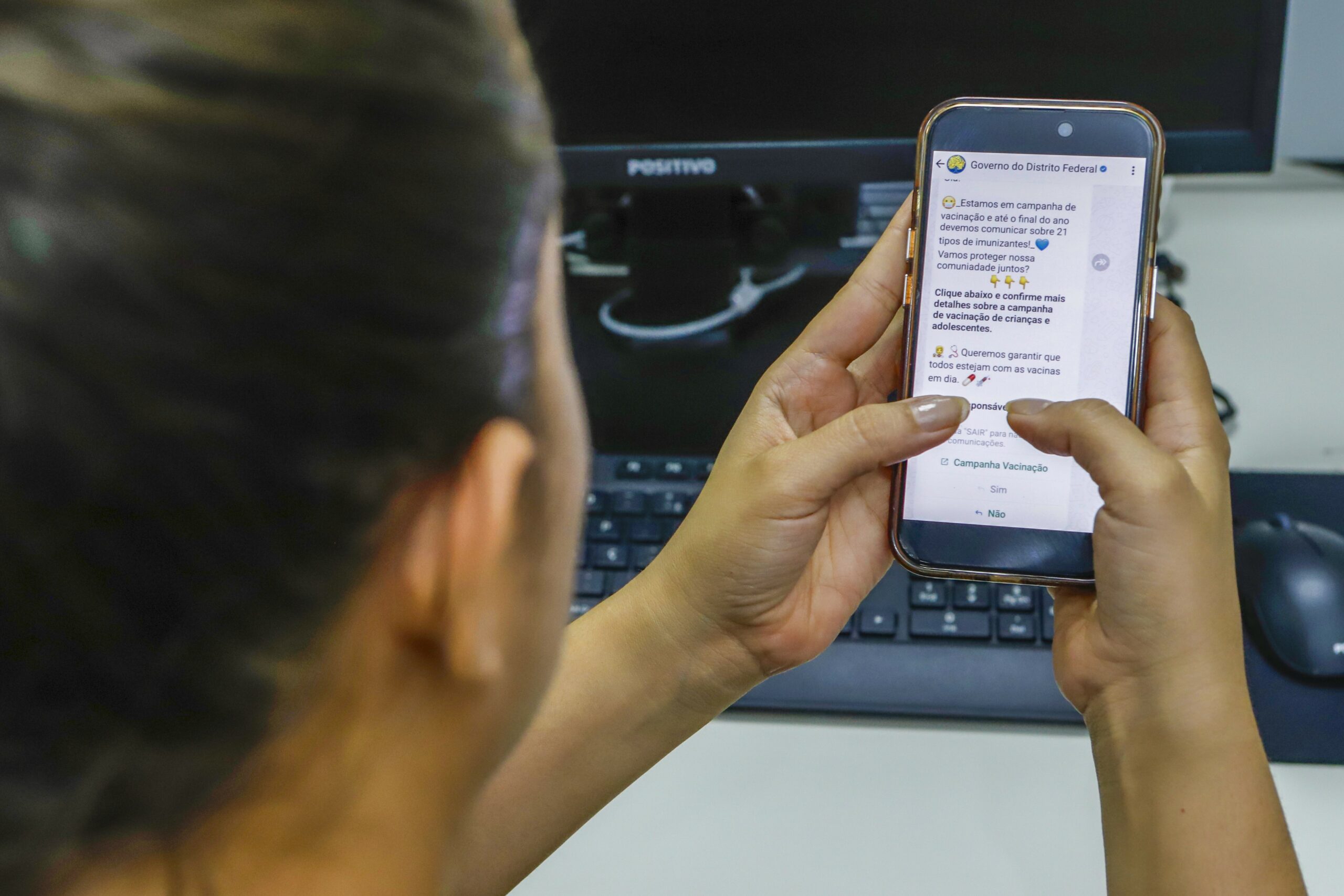 VACINAÇÃO CONTRA HPV | Secretaria de Saúde envia mensagens para incentivar a imunização de jovens