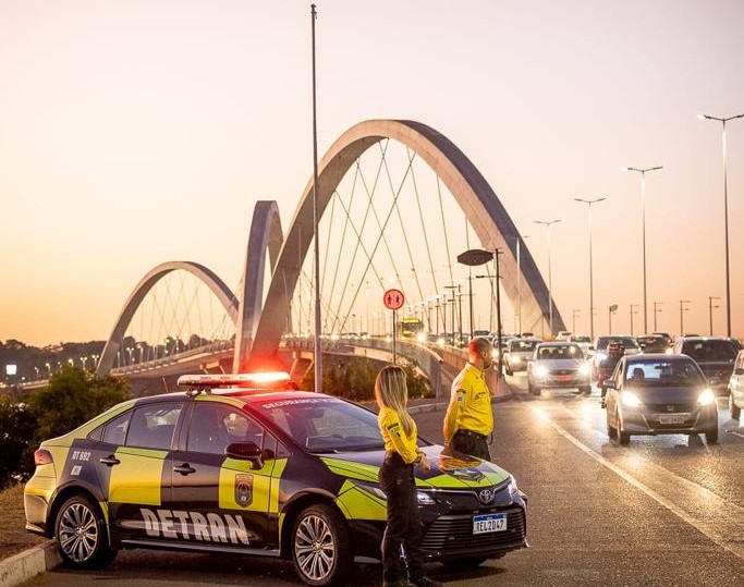 POR CERCA DE 90 DIAS | Ponte JK terá alterações no trânsito para obras de manutenção das 21h às 4h