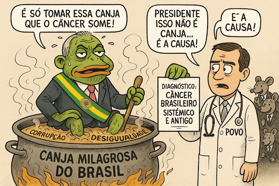 O MAN | Lula-Sapo, Canja e o câncer brasileiro