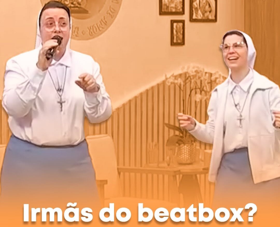 VOCAÇÃOOO…Ô Ô Ô | Freiras da Copiosa Redenção em Trindade viralizam na internet com beatbox ao vivo durante programa em TV católica
