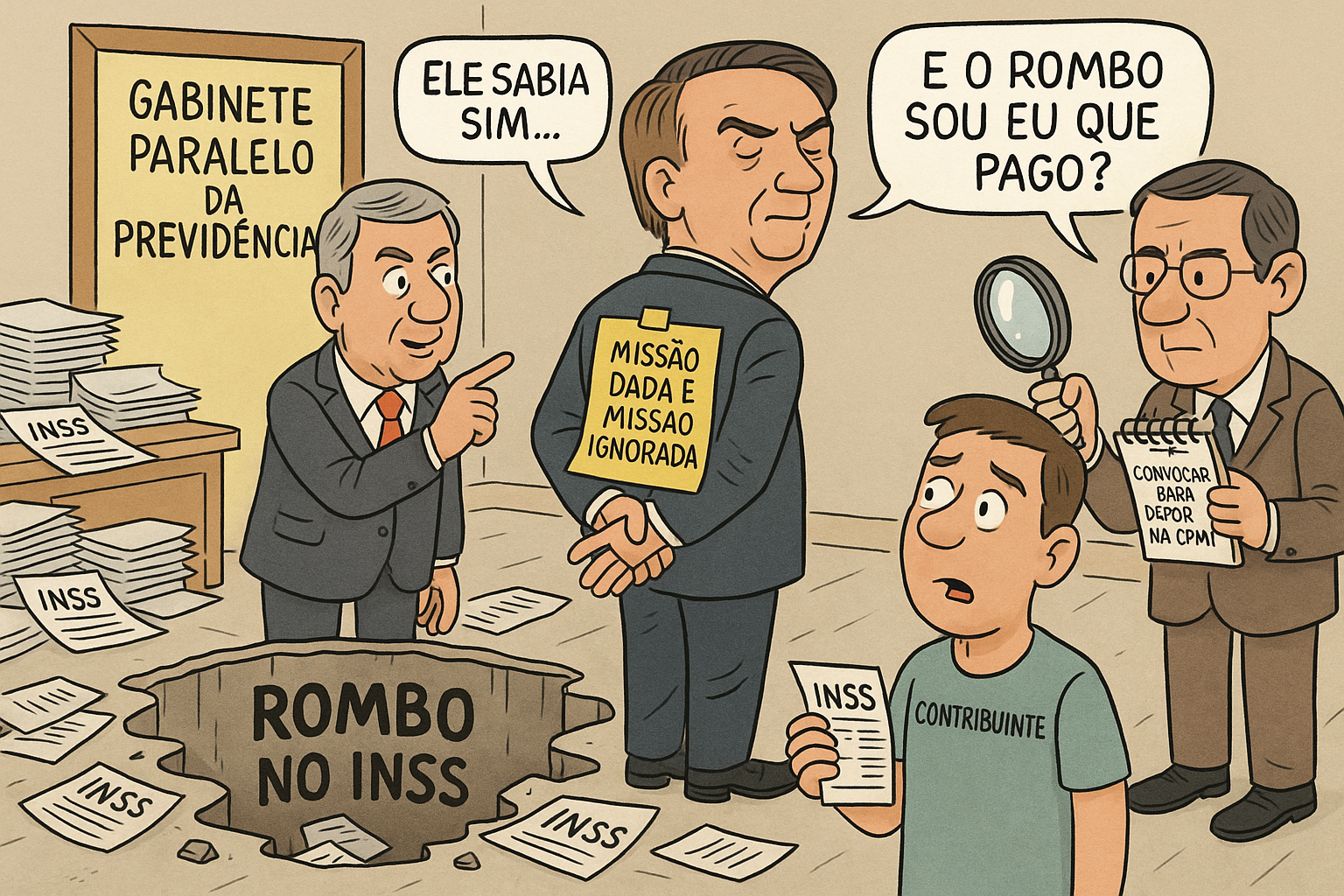IZALCI DIZ QUE BOLSONARO SABIA DO ‘ROMBO’ NO INSS | Senador e ex-presidente podem ser investigados pela PGR e depor na CPMI