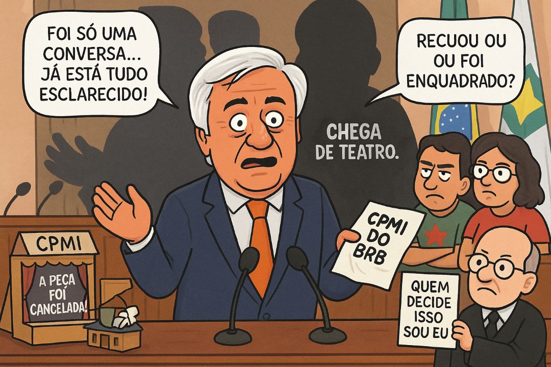 Izalci recuou ou alguém o enquadrou?