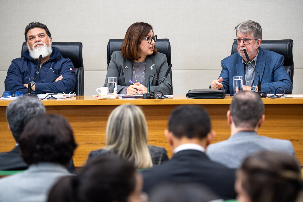 EM REUNIÃO COM OS DISTRITAIS | Iges-DF apresenta relatório com avanços na gestão financeira e atendimento ao público