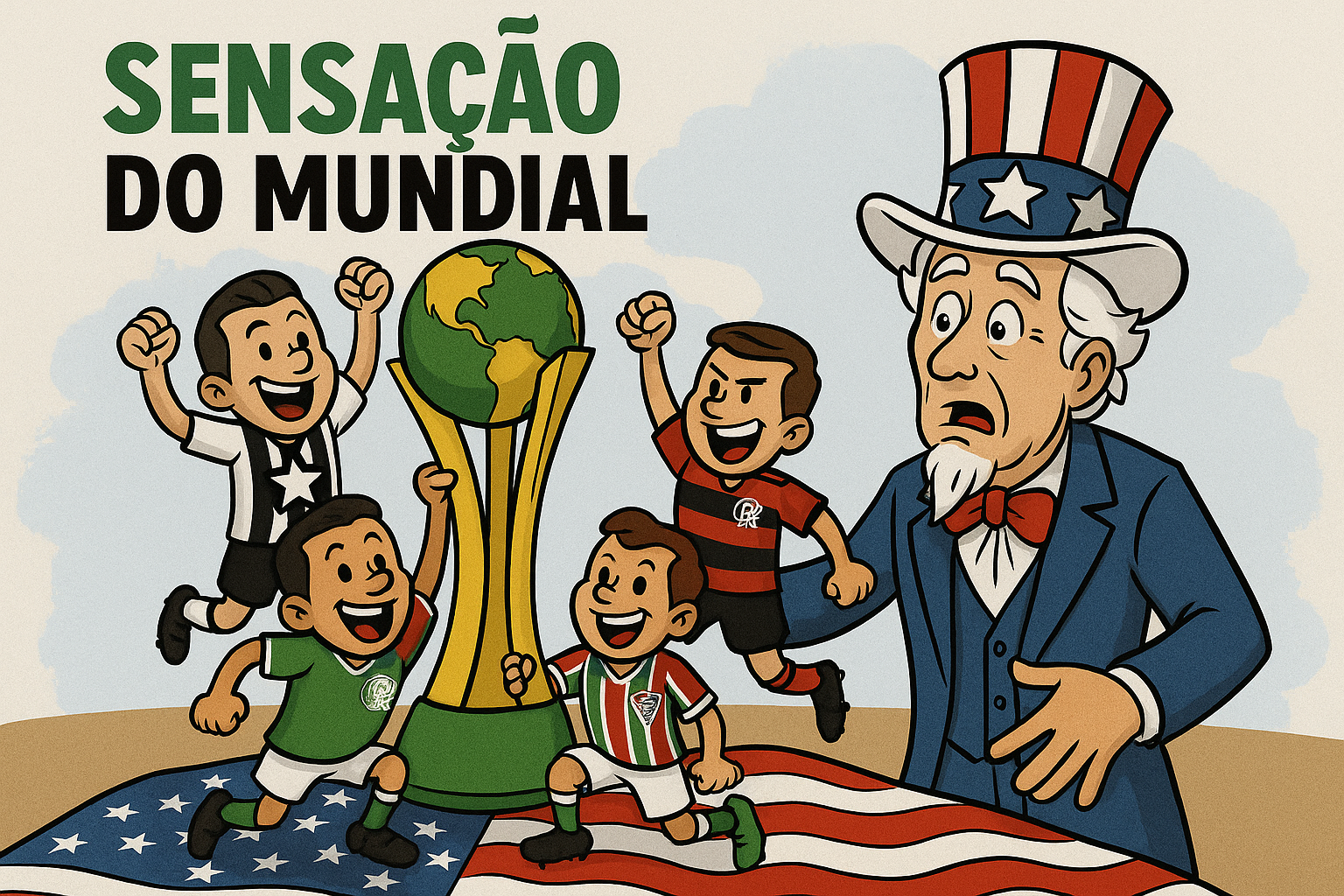 SENSAÇÃO DO MUNDIAL | Times brasileiros fazem história nos EUA