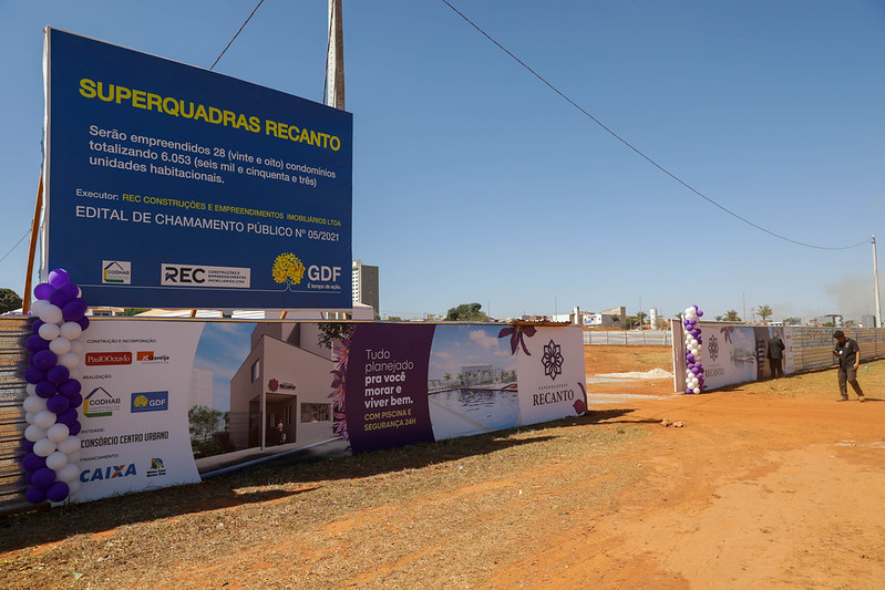 SUPERQUADRAS RECANTO | Ibaneis lança empreendimento que vai garantir casa própria a 6 mil famílias