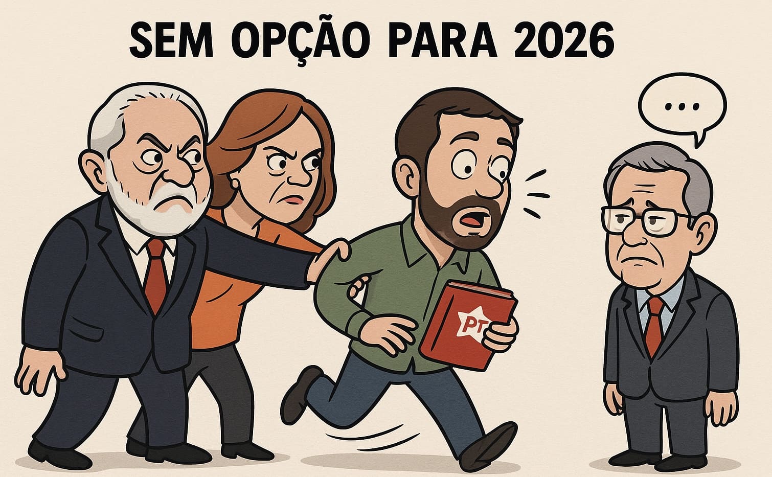 SEM OPÇÃO PARA 2026 | Lula e Janja enfiam Leandro Grass goela abaixo no PT-DF