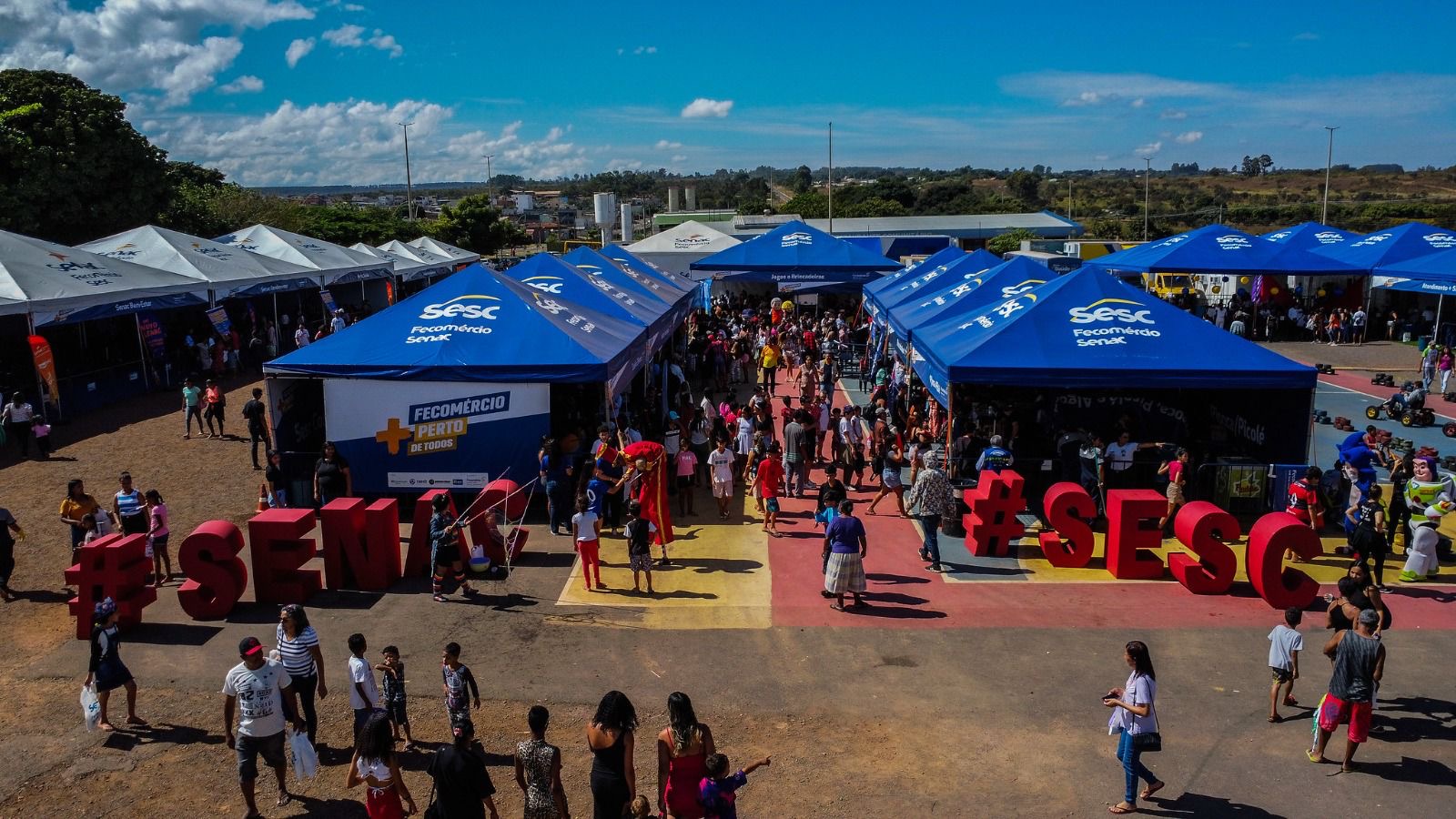 FECOMÉRCIO MAIS PERTO DE TODOS | Planaltina recebe projeto social que leva serviços gratuitos à população na sexta (1º) e sábado (2)