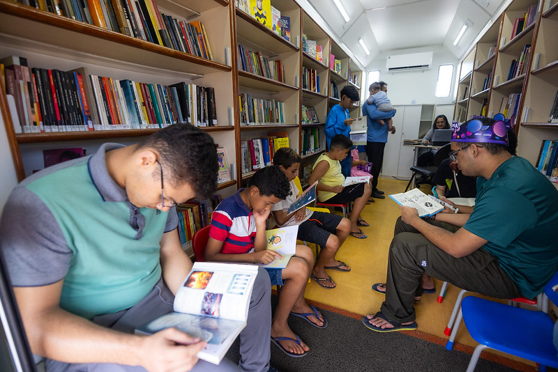 BiblioSesc: Parque do Setor O em Ceilândia recebe projeto neste sábado (16)