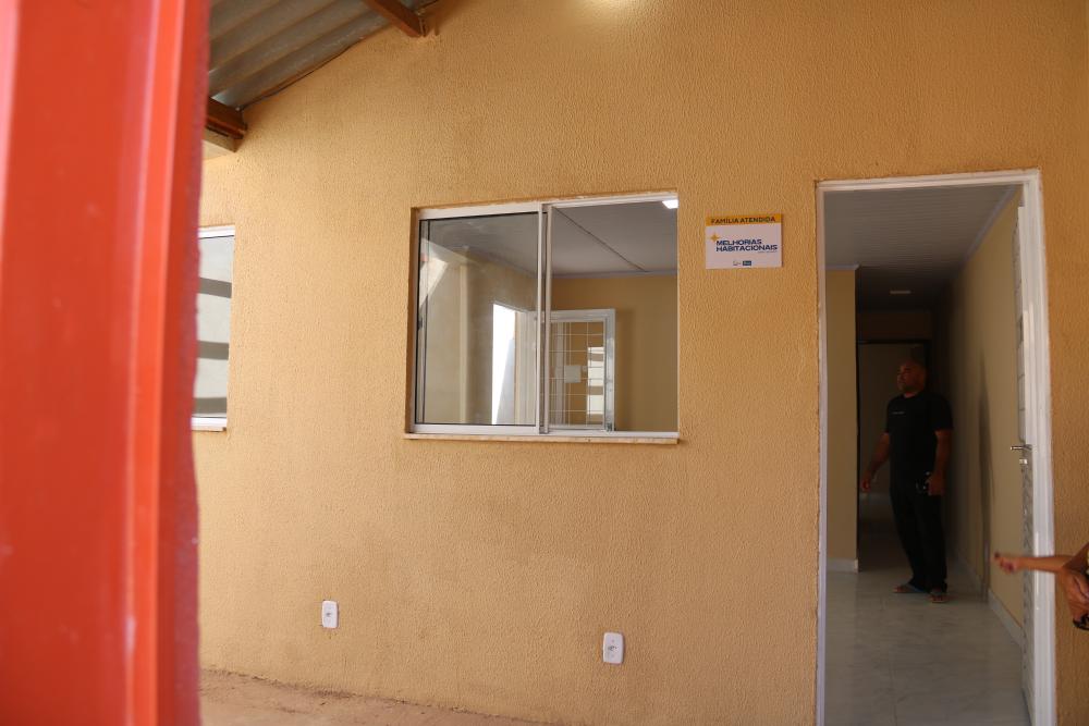 Melhorias habitacionais: programa da Codhab transforma casa de moradora da Cidade Estrutural