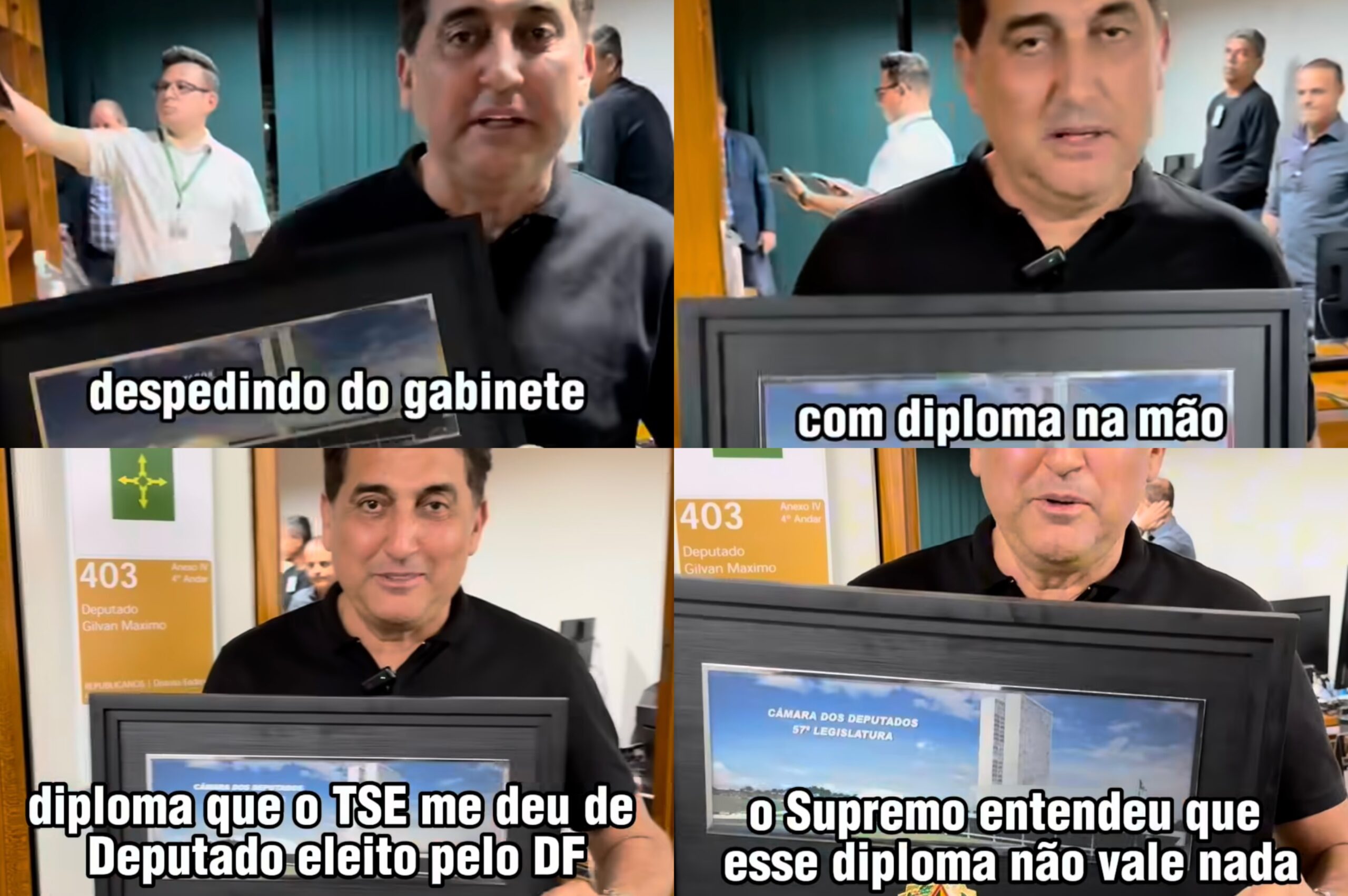 Gilvan Máximo perde a boquinha e as regalias do mandato