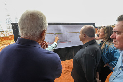 Ibaneis e Celina anunciam a implementação de uma nova linha do Metrô