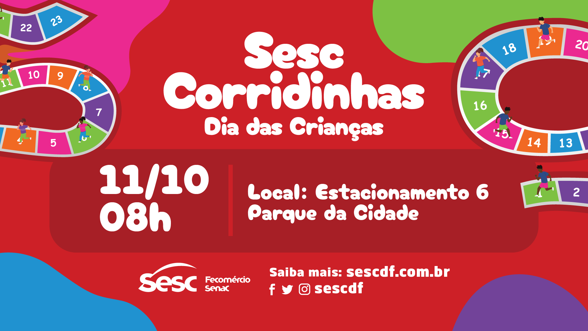 Sesc + Corridinhas: Etapa do Dia das Crianças está com inscrições abertas