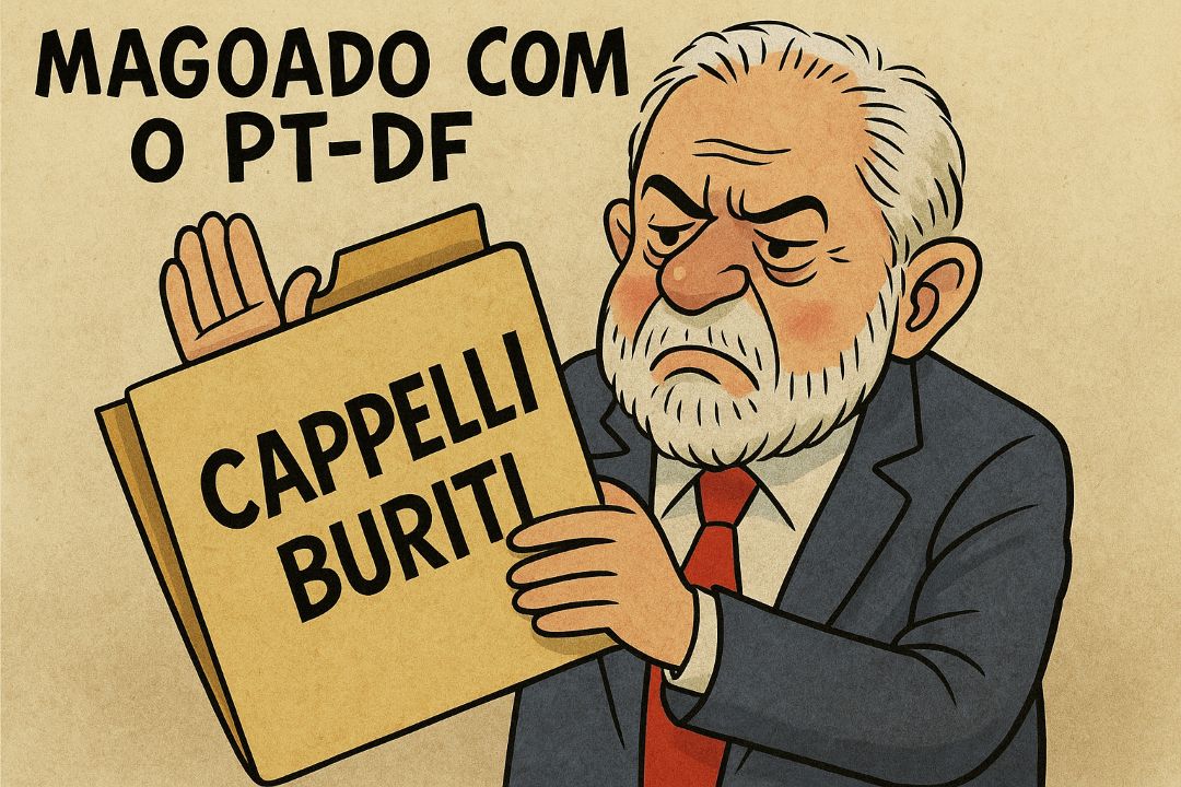 ‘P*t0’ da vida com o PT-DF, Lula decide apoiar Cappelli ao Buriti