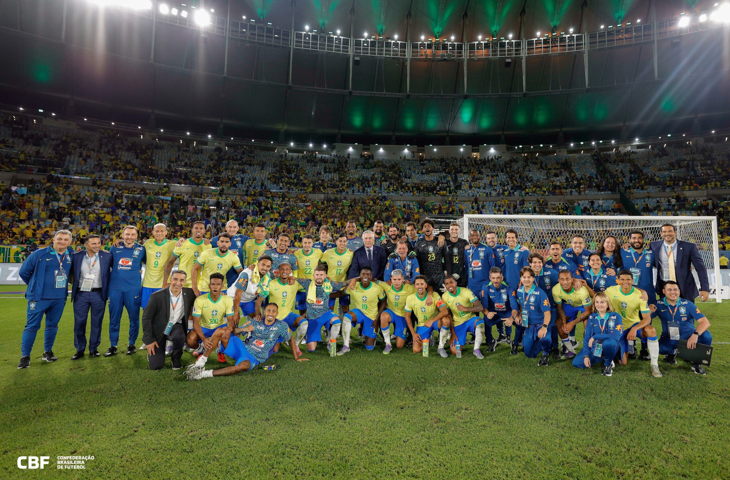 Com show de Luiz Henrique, Brasil goleia o Chile por 3 a 0 no Maracanã nas Eliminatórias