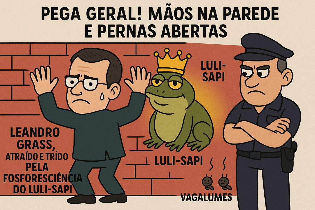 Pega Geral! Mãos na Parede e Pernas Abertas