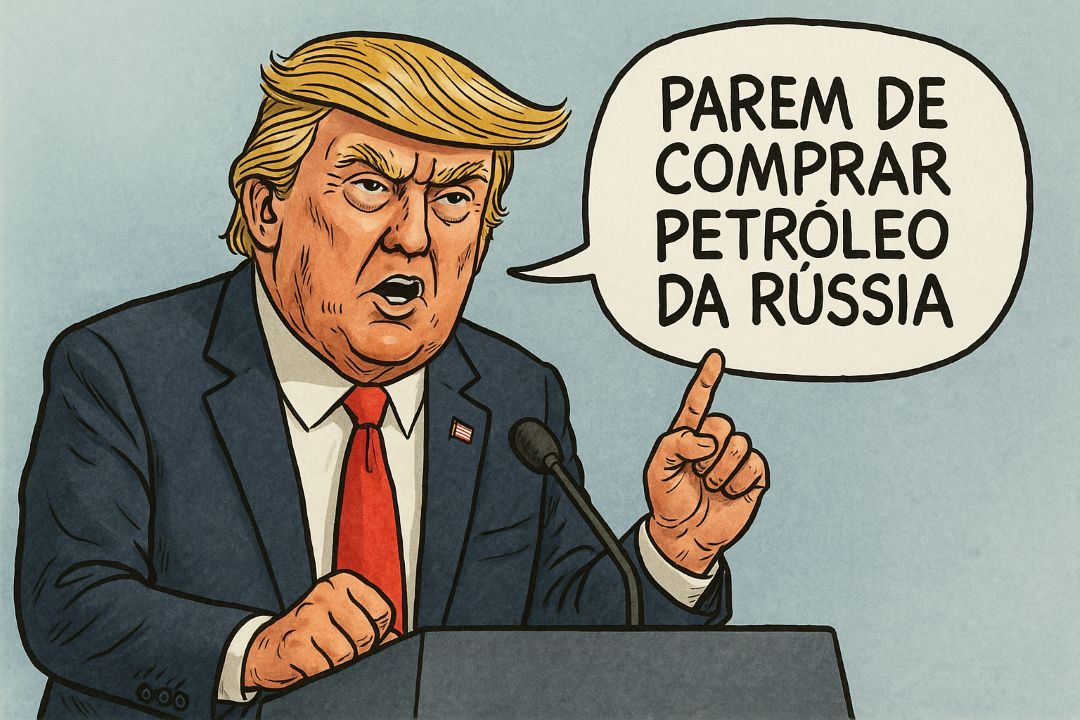 Trump pressiona Otan a parar de comprar petróleo da Rússia para sufocar Putin
