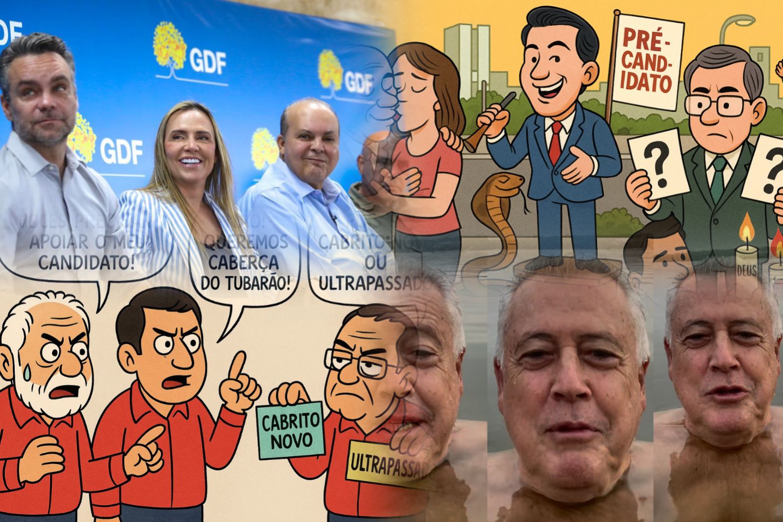 DF já vive clima de campanha eleitoral antecipada nas ruas