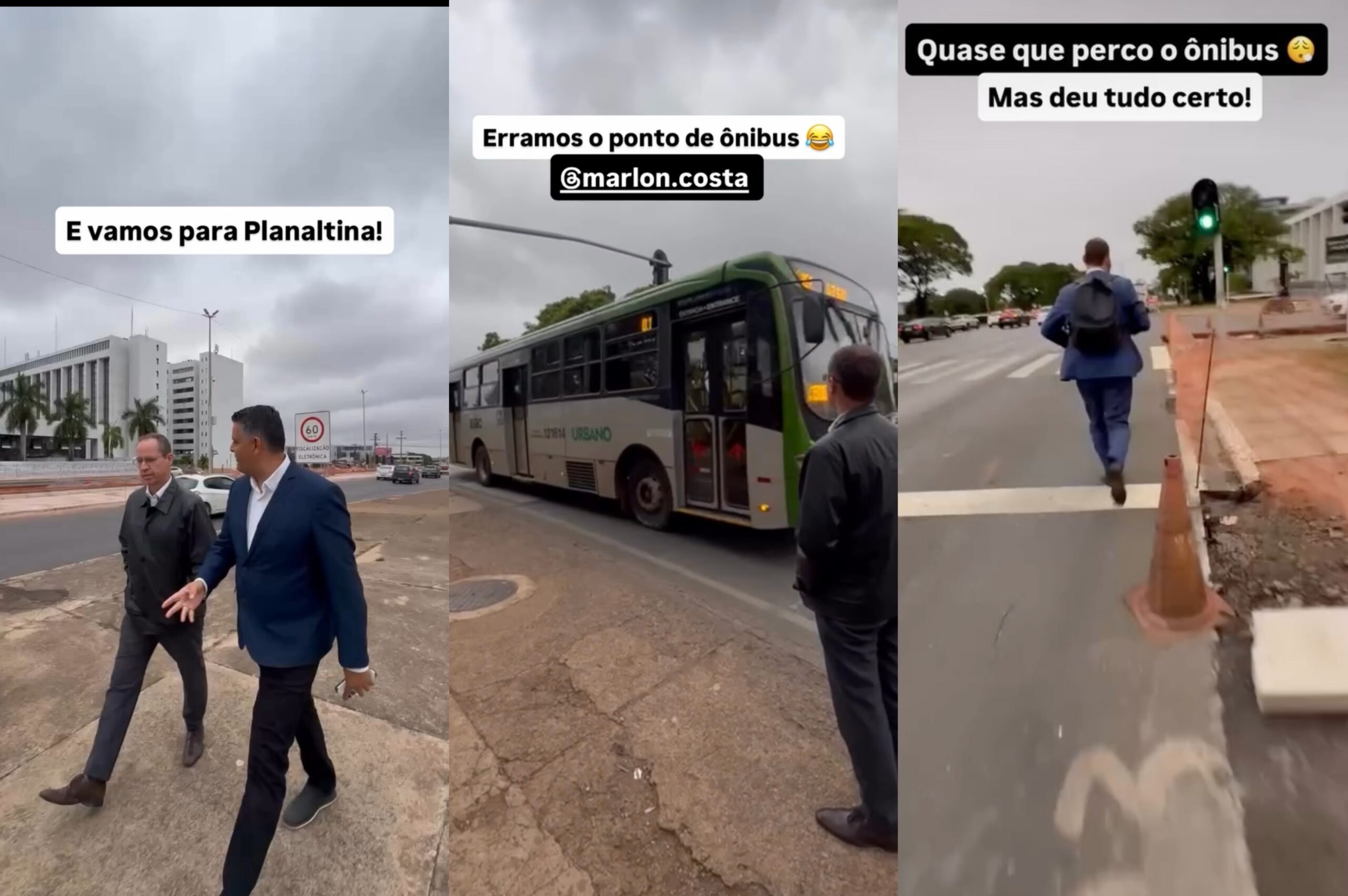 Que vexame, Cappelli! Candidato de Lula ao Buriti não sabe pegar ônibus para Planaltina; veja vídeo