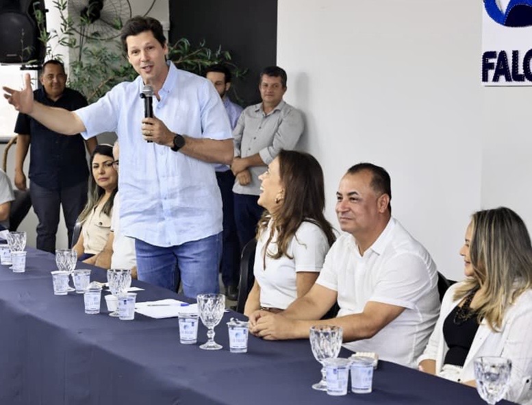 Prefeito do Novo Gama fortalece base de Caiado no Entorno e declara apoio a Daniel Vilela e Gracinha
