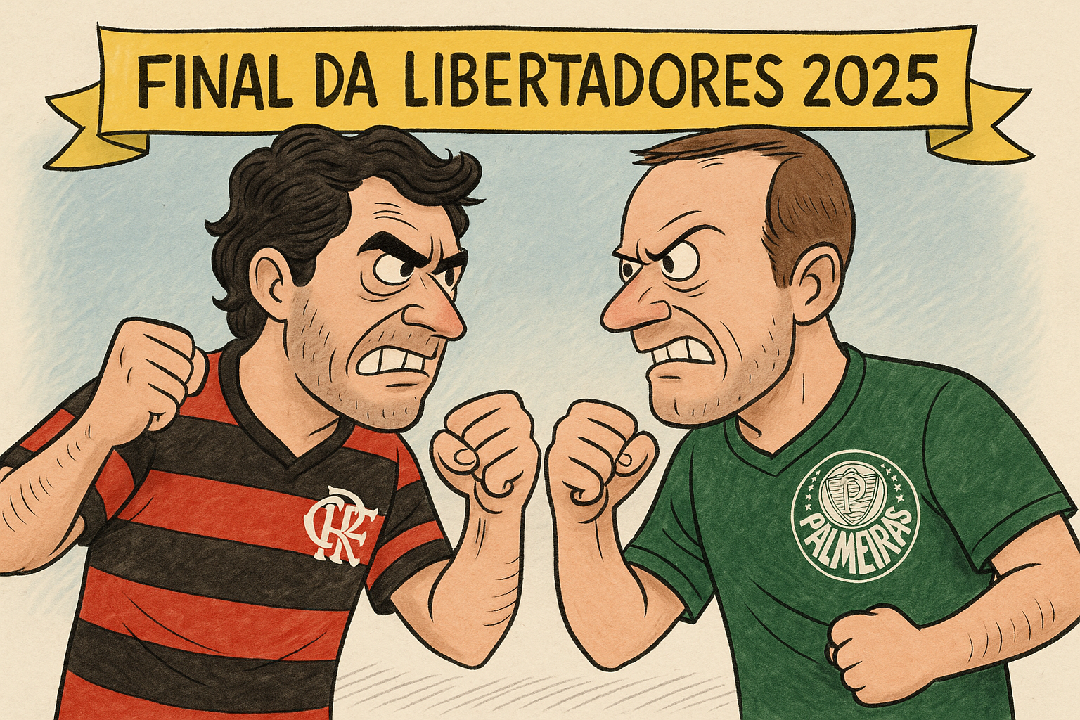 Confronto entre Flamengo e Palmeiras nas Libertadores promete ser histórico e acirra ainda mais a rivalidade
