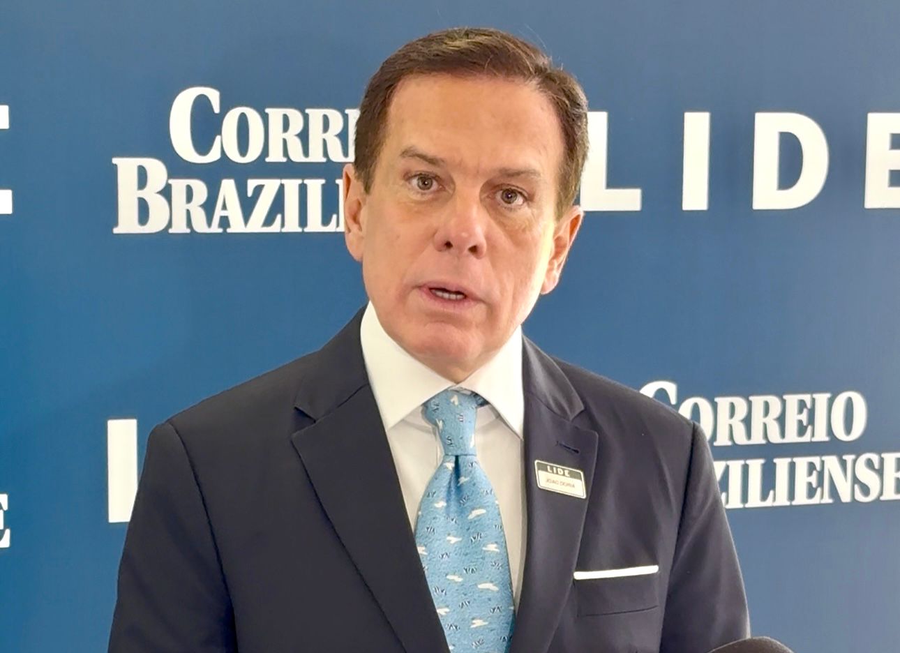 João Doria declara que “votaria em Celina Leão” se morasse no Distrito Federal