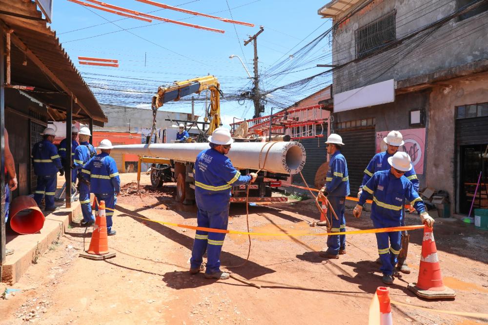 GDF autoriza obras de saneamento e entrega serviços de energia em Santa Luzia, na Estrutural, com investimentos de mais de R$ 90 milhões