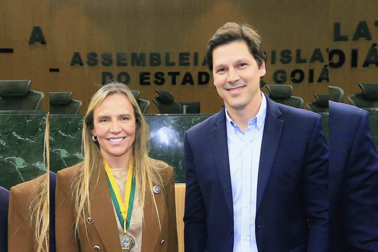 Celina Leão é prestigiada por Daniel Vilela em homenagem na Alego e dupla sinaliza aliança para 2026