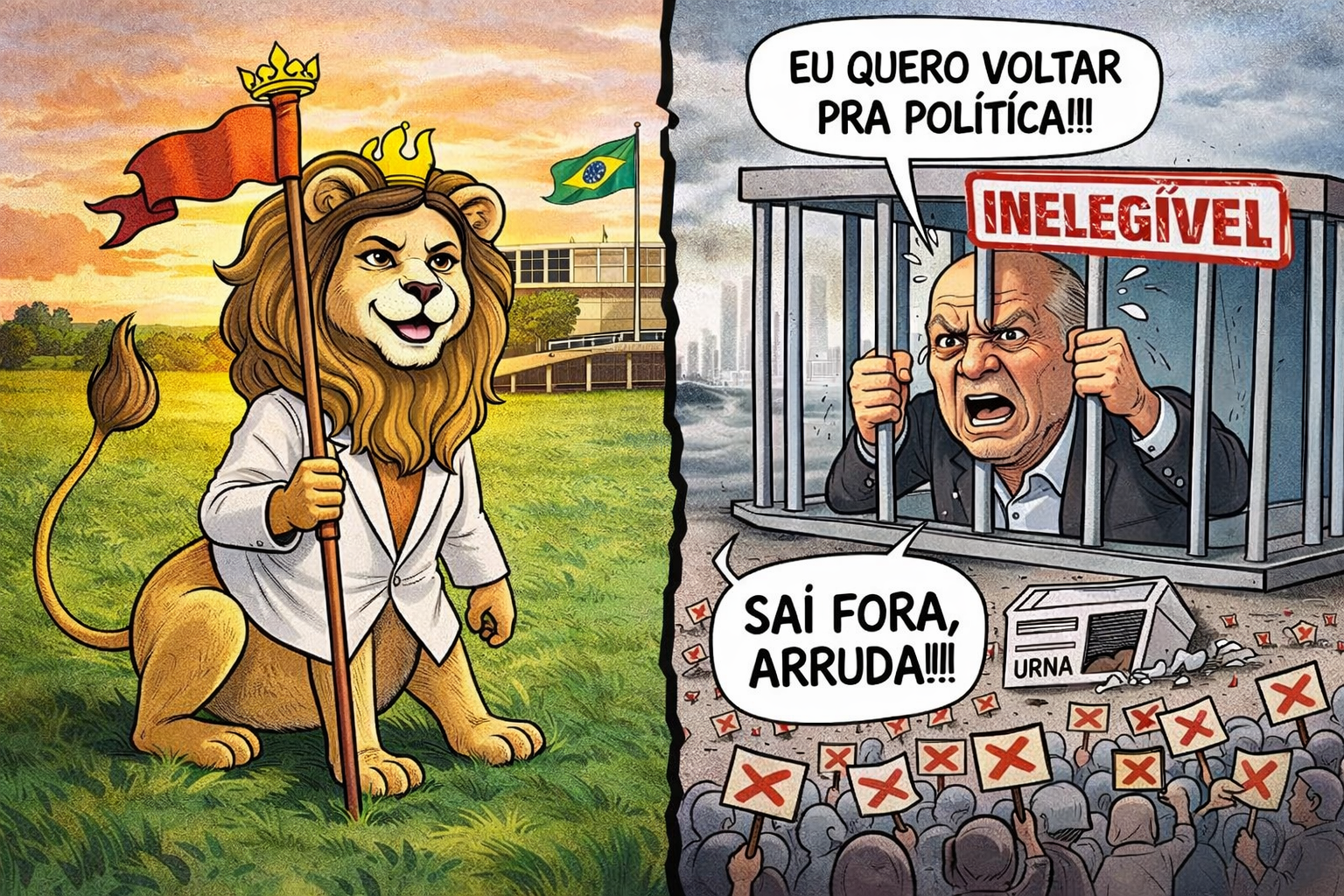 Eleições no DF: Mais uma pesquisa confirma favoritismo de Celina e alta rejeição de Arruda bate recorde