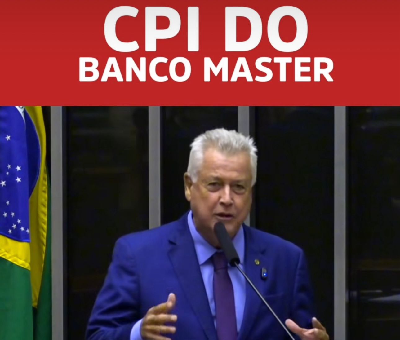Petistas estão “putos” com Rollemberg por causa da CPI do Banco Master