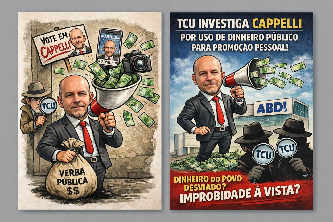 ABDI na mira do TCU: Cappelli é investigado por uso de dinheiro público para fins políticos e promoção pessoal