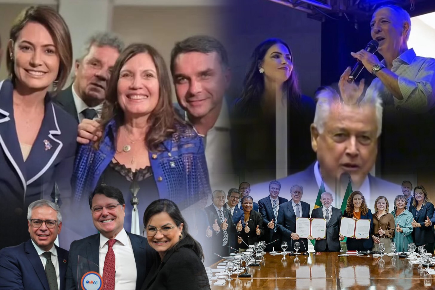 O Fino da Política: Bia Kicis vira a casaca, trai Michelle e declara apoio a Flávio Bolsonaro