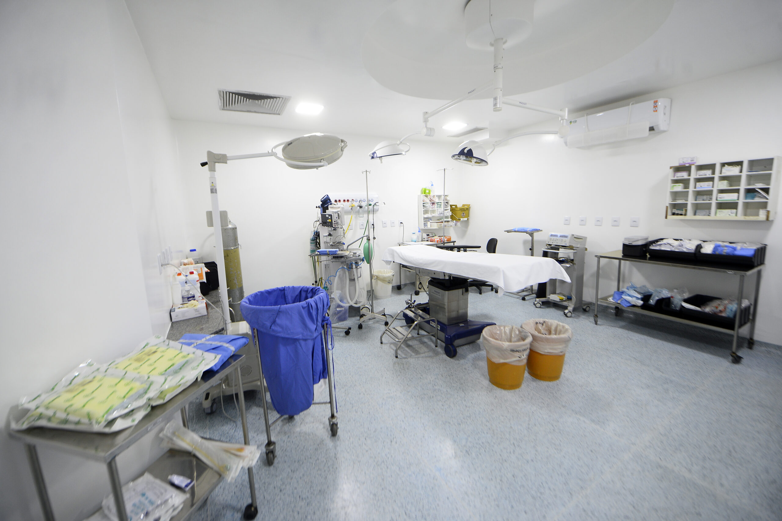 Após reforma, centro cirúrgico do Hospital de Samambaia retoma funcionamento