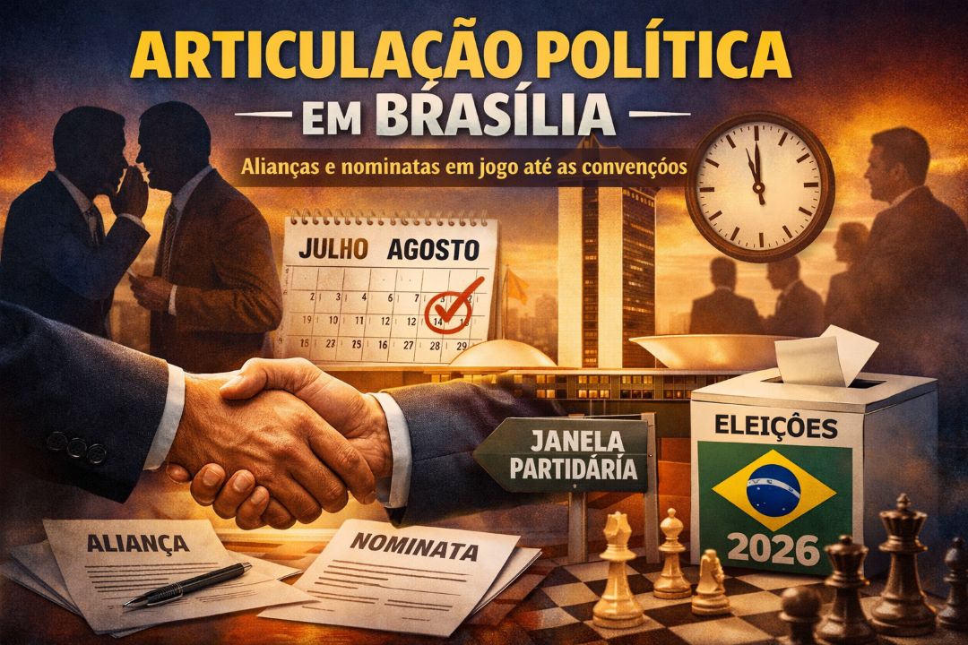 Articulação de alianças e nominatas vão dominar a pauta no DF até as convenções partidárias