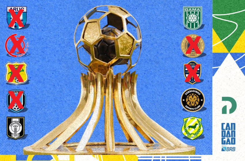Candangão 2026: Gama, Samambaia, Sobradinho e Ceilândia avançam às semifinais; Brasília e Aruc são rebaixados