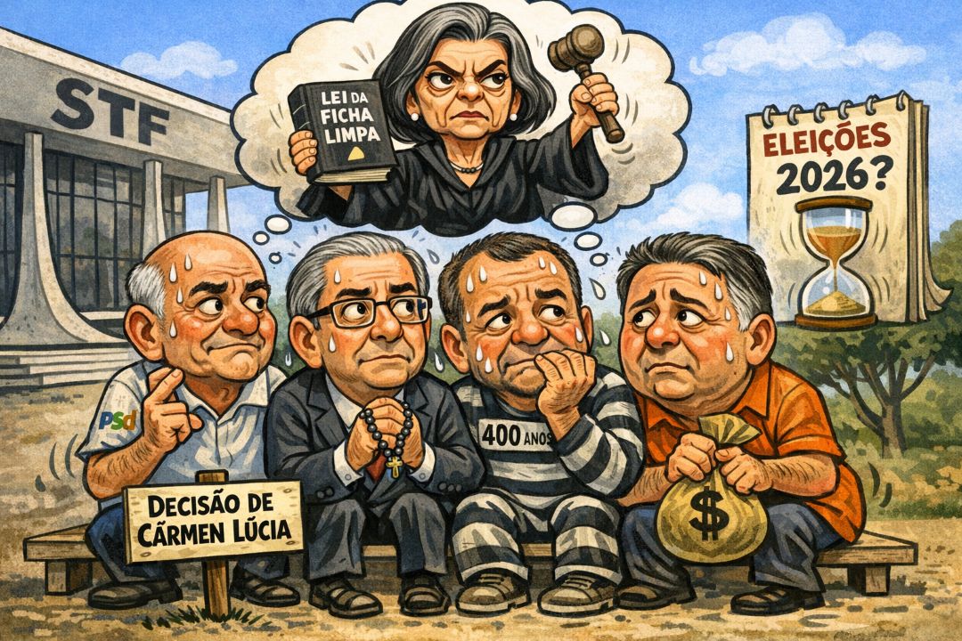 Bloco dos inelegíveis Arruda, Cunha, Cabral e Garotinho aguarda decisão de Cármen Lúcia sobre Lei da Ficha Limpa