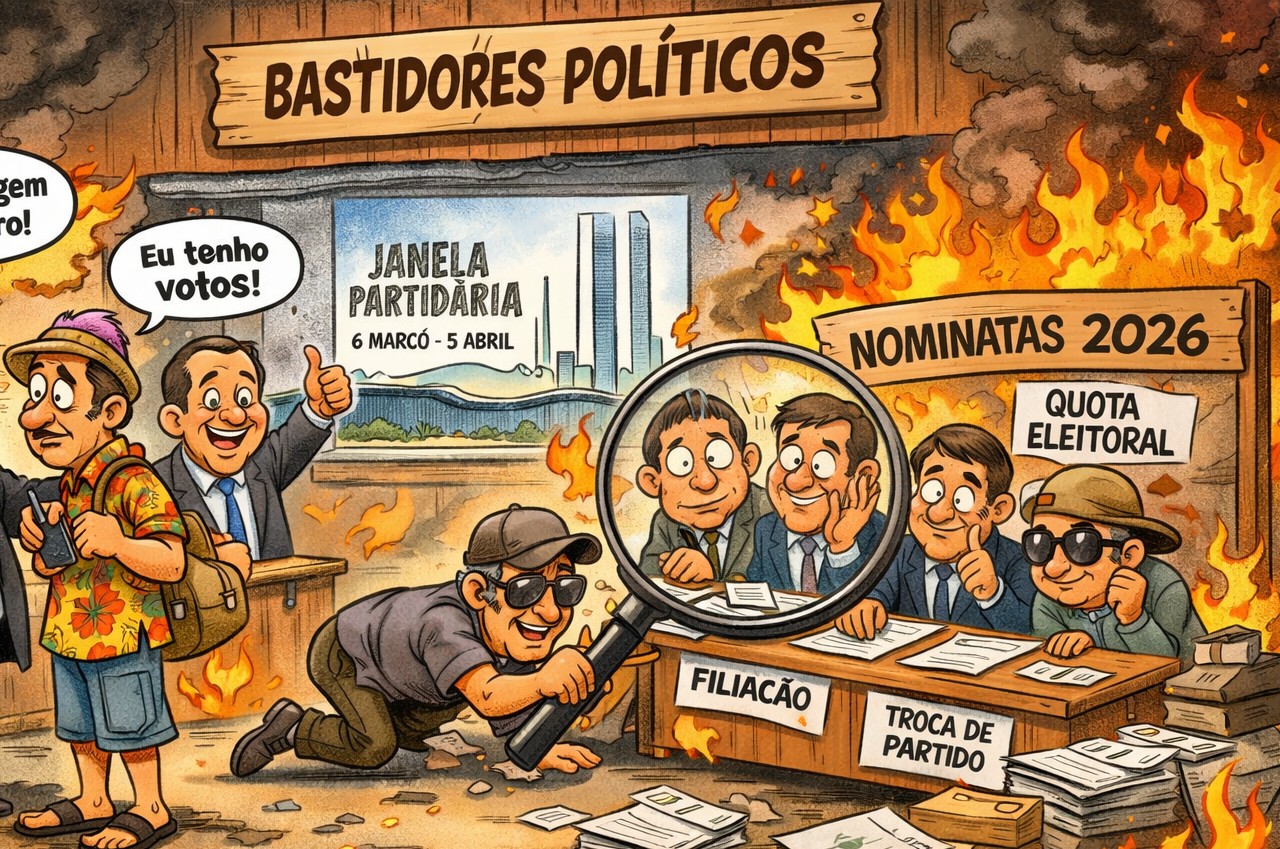 Articulações para as nominatas no DF pegam fogo nos bastidores