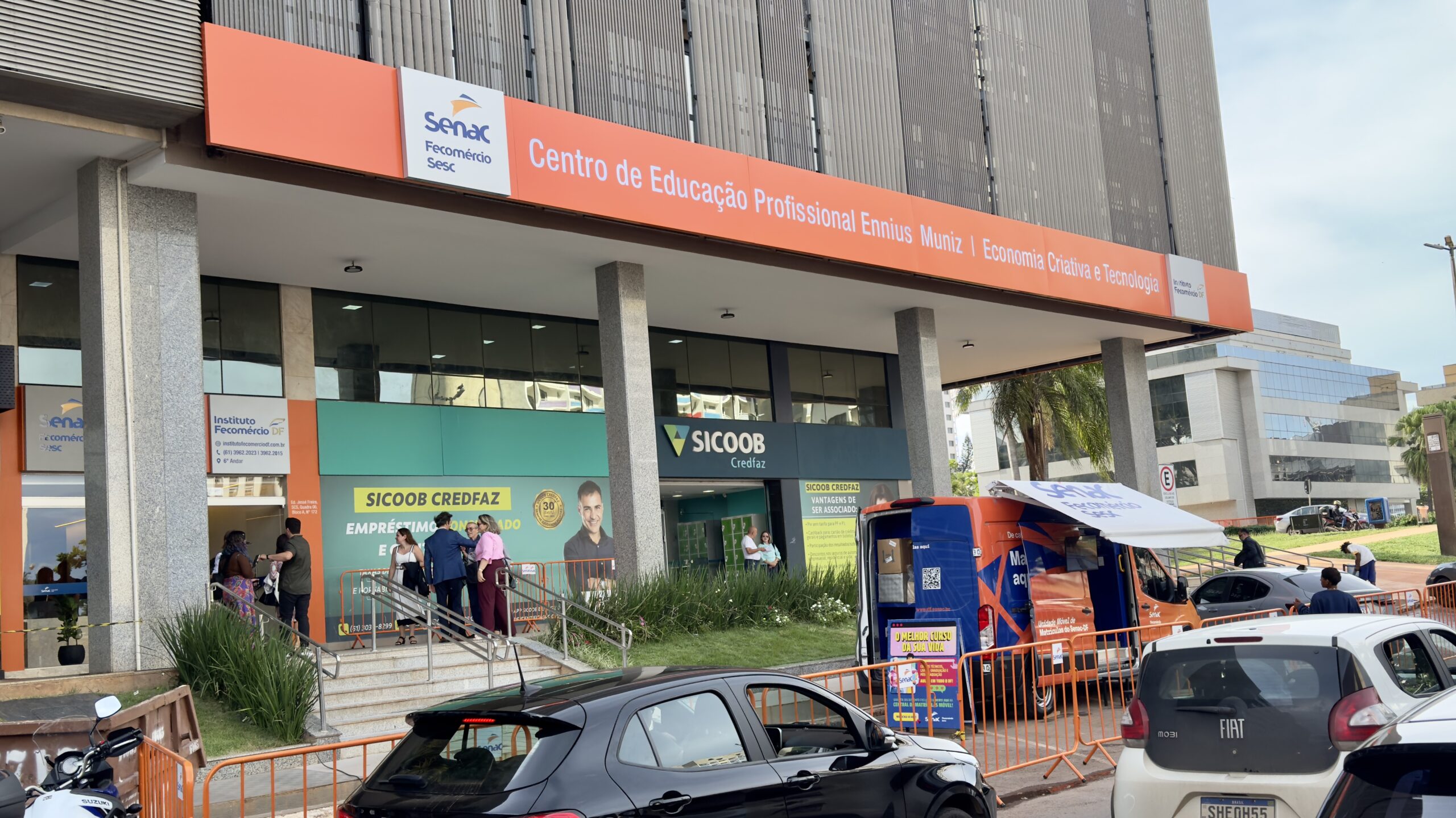 Senac-DF inaugura Centro de Educação Profissional Ennius Muniz no Setor Comercial Sul