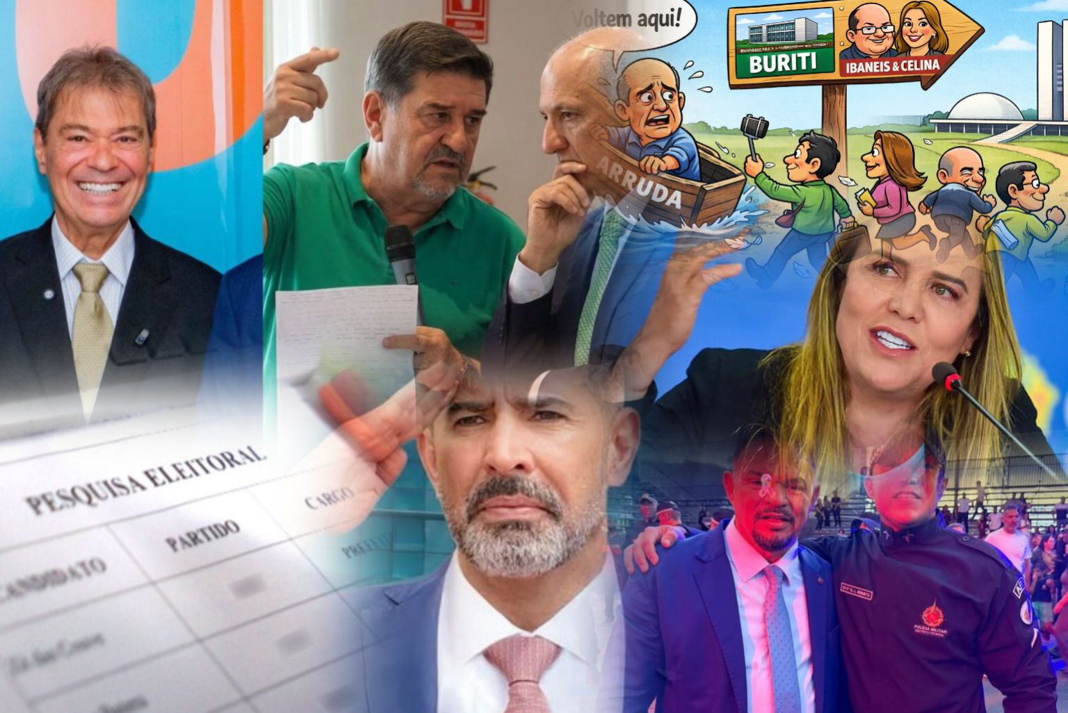 Inelegibilidade de Arruda e entraves de Avante e PRD na Justiça Eleitoral implodem aliança do grupo