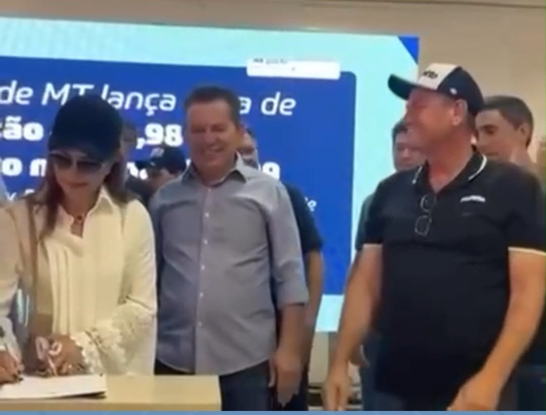 Conversa entre deputado Valmir Moretto e Mauro Mendes levanta suspeita de favorecimento em obra pública em MT; veja aqui o vídeo