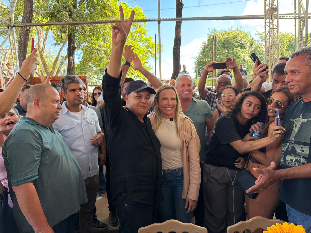 Ibaneis Rocha e Celina Leão reafirmam aliança em evento com 5 mil lideranças no Park Way