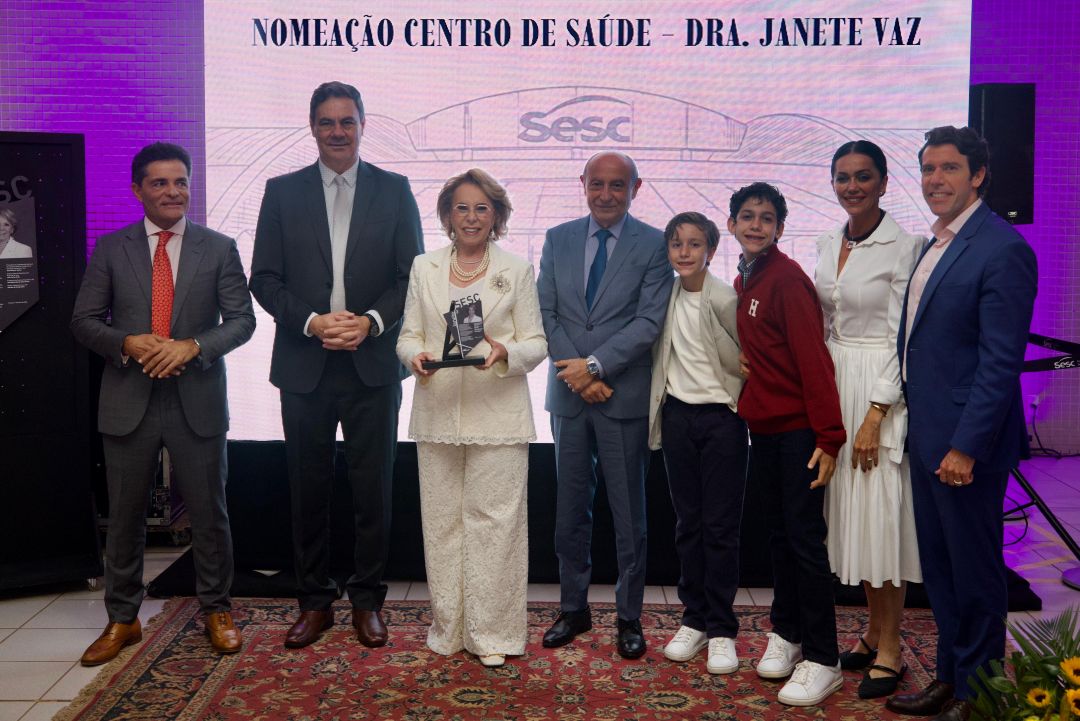 Sesc-DF inaugura Centro de Saúde em Ceilândia e homenageia Janete Vaz, cofundadora do grupo Sabin