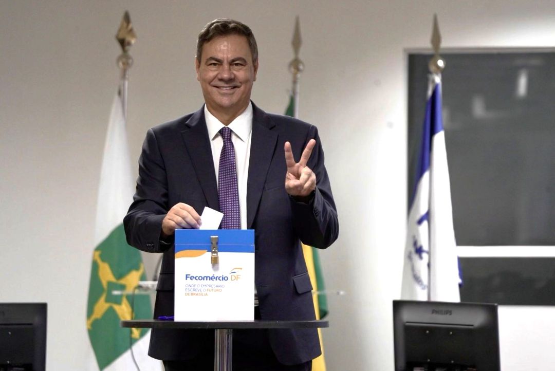 Por unanimidade, José Aparecido Freire é reeleito presidente da Fecomércio-DF