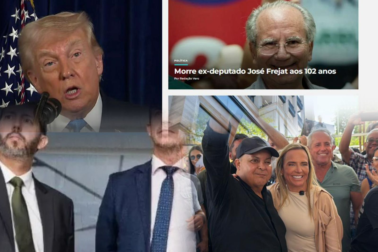 Amadorismo escancarado: blog do Gim, Arruda e Vorcaro usa foto de Jofran Frejat ao anunciar morte de ex-deputado