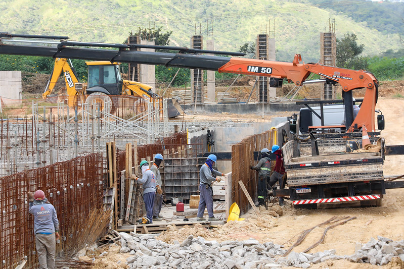 Obras da ETE Melchior avançam no DF com investimento de R$ 37,4 milhões