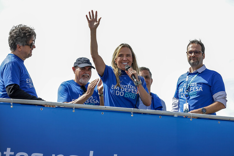 Movimento de Celina para salvar o BRB reforça liderança no DF