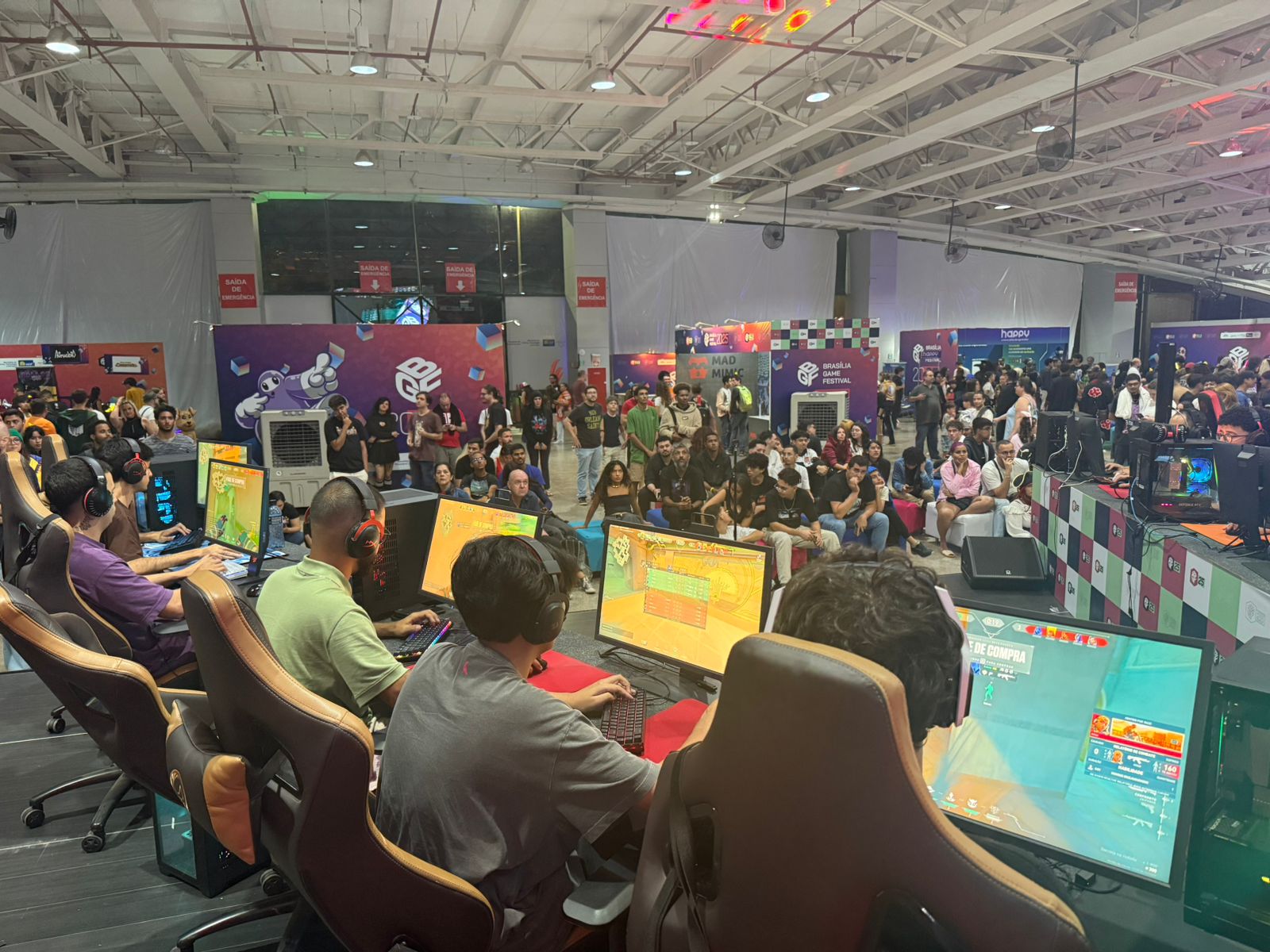 Brasília Game Festival 2026 reúne e-sports, cosplay e tecnologia no Mané Garrincha até domingo (17)