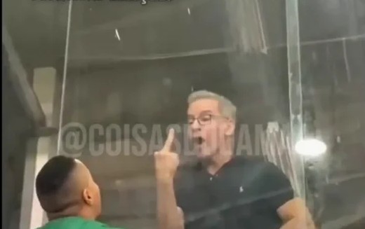 Luiz Estevão protagoniza bate-boca com torcedor do Gama no Bezerrão