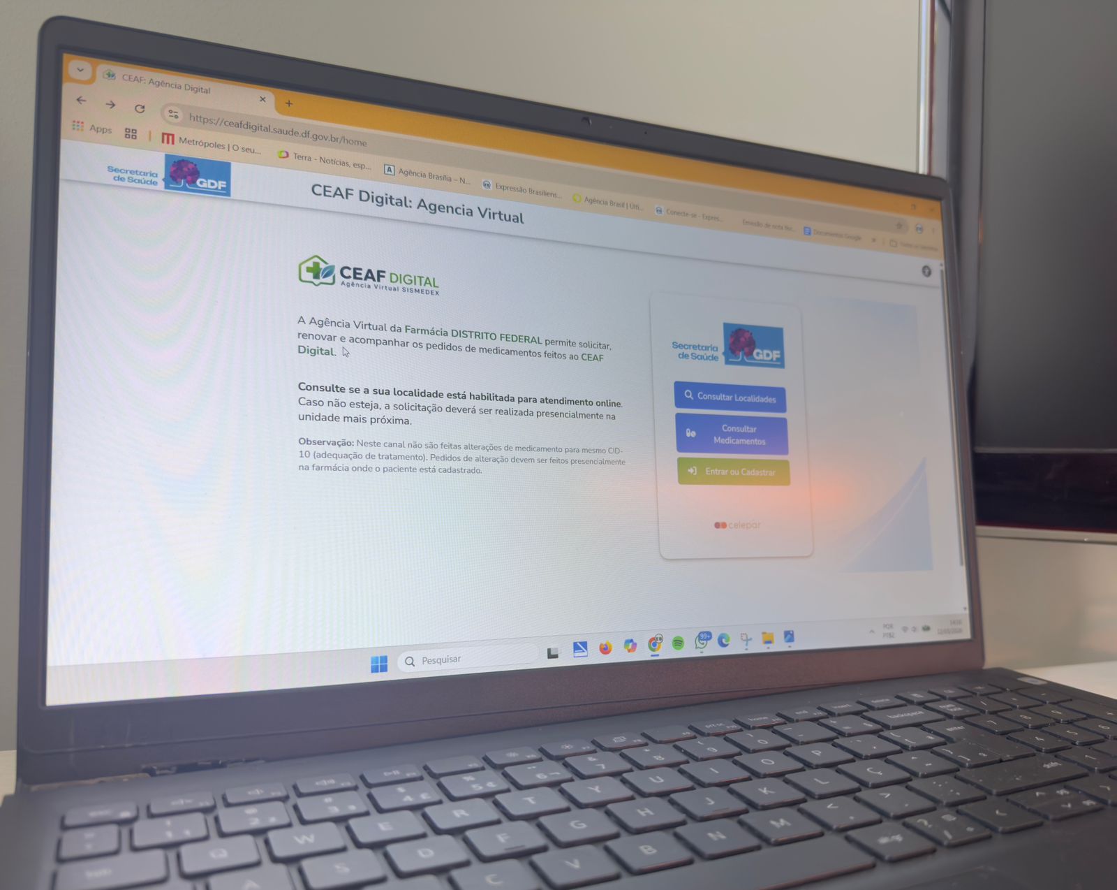 Farmácia Digital: GDF lança plataforma de agendamento online para retirada de medicamentos de alto custo
